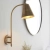 Kinkiet metalowy mosiężny 1-punktowy 93144 z serii Radha - Endon Lighting