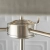 Lampa podłogowa metalowa chromowana z abażurem 3-punktowa 94359 z serii Highclere - Endon Lighting