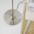 Lampa podłogowa metalowa chromowana z abażurem 3-punktowa 94359 z serii Highclere - Endon Lighting