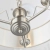 Lampa wisząca 3-punktowa z tkaniny i chromu 94361 z serii Highclere - Endon Lighting
