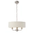 Lampa wisząca 3-punktowa z tkaniny i chromu 94361 z serii Highclere - Endon Lighting