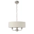 Lampa wisząca 3-punktowa z tkaniny i chromu 94361 z serii Highclere - Endon Lighting