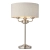 Lampa stołowa metalowa beżowa 3-punktowa 94369 z serii Highclere - Endon Lighting