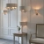 Lampa stołowa metalowa beżowa 3-punktowa 94369 z serii Highclere - Endon Lighting