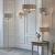 Kinkiet dwupunktowy szary z tkaniny i metalu 94403 z serii Highclere - Endon Lighting