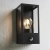 Kinkiet zewnętrzny czarny metalowy z czujnikiem ruchu 94995 z serii OXFORD - Endon Lighting