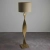 Lampa podłogowa z żywicy z beżowym abażurem 95454 z serii ABIA - Endon Lighting