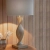 Lampa stołowa brązowa z tkaninowym abażurem 95455 z serii Abia - Endon Lighting