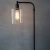 Lampa podłogowa czarna metalowa ze szklanym kloszem 95456 z serii Toledo - Endon Lighting