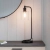 Lampa stołowa czarna metalowa ze szklanym kloszem 95457 z serii Toledo - Endon Lighting