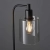 Lampa stołowa czarna metalowa ze szklanym kloszem 95457 z serii Toledo - Endon Lighting