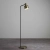 Lampa podłogowa metalowa mosiężno-czarna 148cm 95465 z serii Mayfield - Endon Lighting