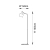 Lampa podłogowa metalowa mosiężno-czarna 148cm 95465 z serii Mayfield - Endon Lighting