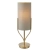 Lampa stołowa mosiężna z beżowym abażurem 95467 z serii Fraser - Endon Lighting
