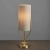 Lampa stołowa mosiężna z beżowym abażurem 95467 z serii Fraser - Endon Lighting