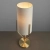 Lampa stołowa mosiężna z beżowym abażurem 95467 z serii Fraser - Endon Lighting