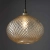 Lampa wisząca szklana strukturalna 28,5cm 95480 z serii Livia - Endon Lighting