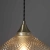 Lampa wisząca szklana strukturalna 28,5cm 95480 z serii Livia - Endon Lighting