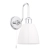 Kinkiet łazienkowy chromowany z białym kloszem 95506 z serii Piper - Endon Lighting