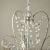 Lampa wisząca kryształowa srebrna 3-punktowa 95524 z serii Berkley - Endon Lighting