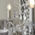 Lampa wisząca kryształowa srebrna 3-punktowa 95524 z serii Berkley - Endon Lighting