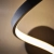 Kinkiet LED czarny spiralny 45cm 95601 z serii ASTRAL - Endon Lighting