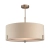 Lampa wisząca beżowa z tkaniny 3-punktowa 95834 z serii HAYFIELD - Endon Lighting