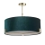 Lampa wisząca zielona welurowa 3-punktowa 95839 z serii Hayfield - Endon Lighting
