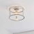 Plafon szklany srebrny okrągły 31cm 96150 z serii Hopton - Endon Lighting