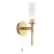 Kinkiet mosiężny ze szklanym kloszem 96163 z serii Talo - Endon Lighting