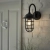 Kinkiet zewnętrzny czarny metalowy ze szkłem 96907 z serii PORT - Endon Lighting