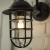 Kinkiet zewnętrzny czarny metalowy ze szkłem 96907 z serii PORT - Endon Lighting