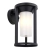 Kinkiet zewnętrzny czarny metalowy z białym kloszem 96916 z serii BRADEN - Endon Lighting