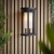 Kinkiet zewnętrzny czarny metalowy z białym kloszem 96916 z serii BRADEN - Endon Lighting
