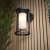 Kinkiet zewnętrzny czarny metalowy z białym kloszem 96916 z serii BRADEN - Endon Lighting