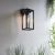 Kinkiet zewnętrzny czarny metalowy ze szkłem 96917 z serii HAMDEN - Endon Lighting