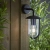 Kinkiet zewnętrzny czarny metalowy ze szkłem 96922 z serii QUINN - Endon Lighting
