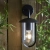 Kinkiet zewnętrzny czarny metalowy ze szkłem 96922 z serii QUINN - Endon Lighting