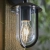 Kinkiet zewnętrzny czarny metalowy ze szkłem 96922 z serii QUINN - Endon Lighting