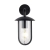Kinkiet zewnętrzny czarny metalowy ze szkłem 96922 z serii QUINN - Endon Lighting
