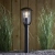 Słupek ogrodowy czarny metalowy 50cm 96923 z serii QUINN - Endon Lighting