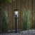 Słupek ogrodowy czarny metalowy 50cm 96923 z serii QUINN - Endon Lighting