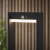 Słupek ogrodowy LED czarny metalowy z czujnikiem ruchu 96935 z serii DANNAH - Endon Lighting