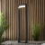 Słupek ogrodowy LED czarny z czujnikiem ruchu 80cm 96936 z serii DANNAH - Endon Lighting