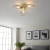 Lampa sufitowa złota metalowa 3-punktowa 97228 z serii Amari - Endon Lighting