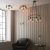 Lampa sufitowa metalowa mosiężna 3-punktowa 97243 z serii Hal - Endon Lighting