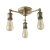Lampa sufitowa metalowa mosiężna 3-punktowa 97243 z serii Hal - Endon Lighting