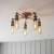 Lampa sufitowa metalowa mosiężna 5-punktowa 97244 z serii Hal - Endon Lighting