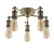 Lampa sufitowa metalowa mosiężna 5-punktowa 97244 z serii Hal - Endon Lighting