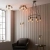 Kinkiet metalowy mosiężny antyczny 97245 z serii Hal - Endon Lighting